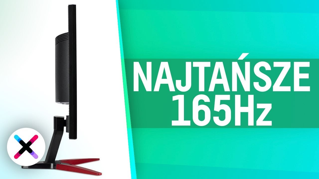 NAJTAŃSZY MONITOR 165Hz? 📺 | Test, recenzja Acer KG241Q za około 700 złotych!