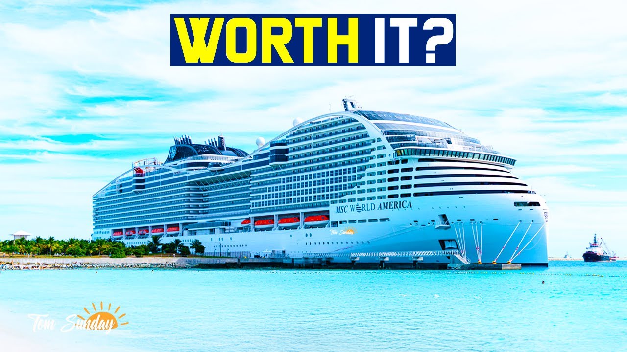 Обзор круизного лайнера MSC World America | Что меня удивило больше всего
