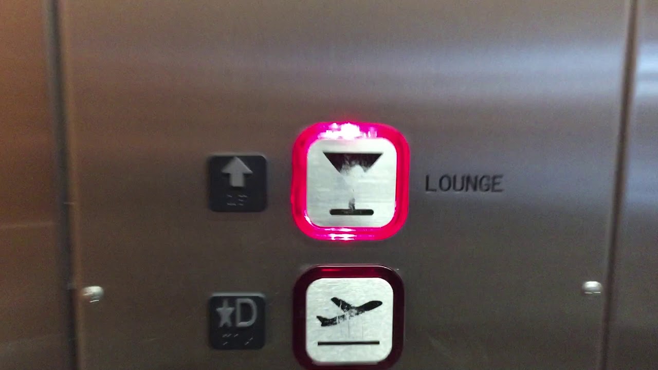 CUSTOM Schindler Hydraulic Elevators at Aspire Lounge Calgary International Airport