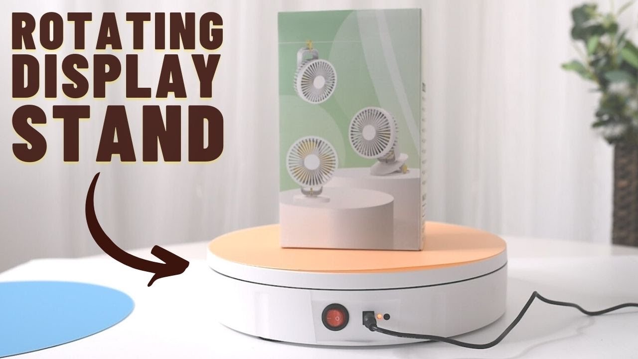 360 Rotating Display Stand REVIEW | Turntable for Product Photography