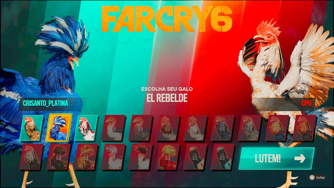 FAR CRY 6 - RINHAS DE GALO TODOS OS NIVEIS