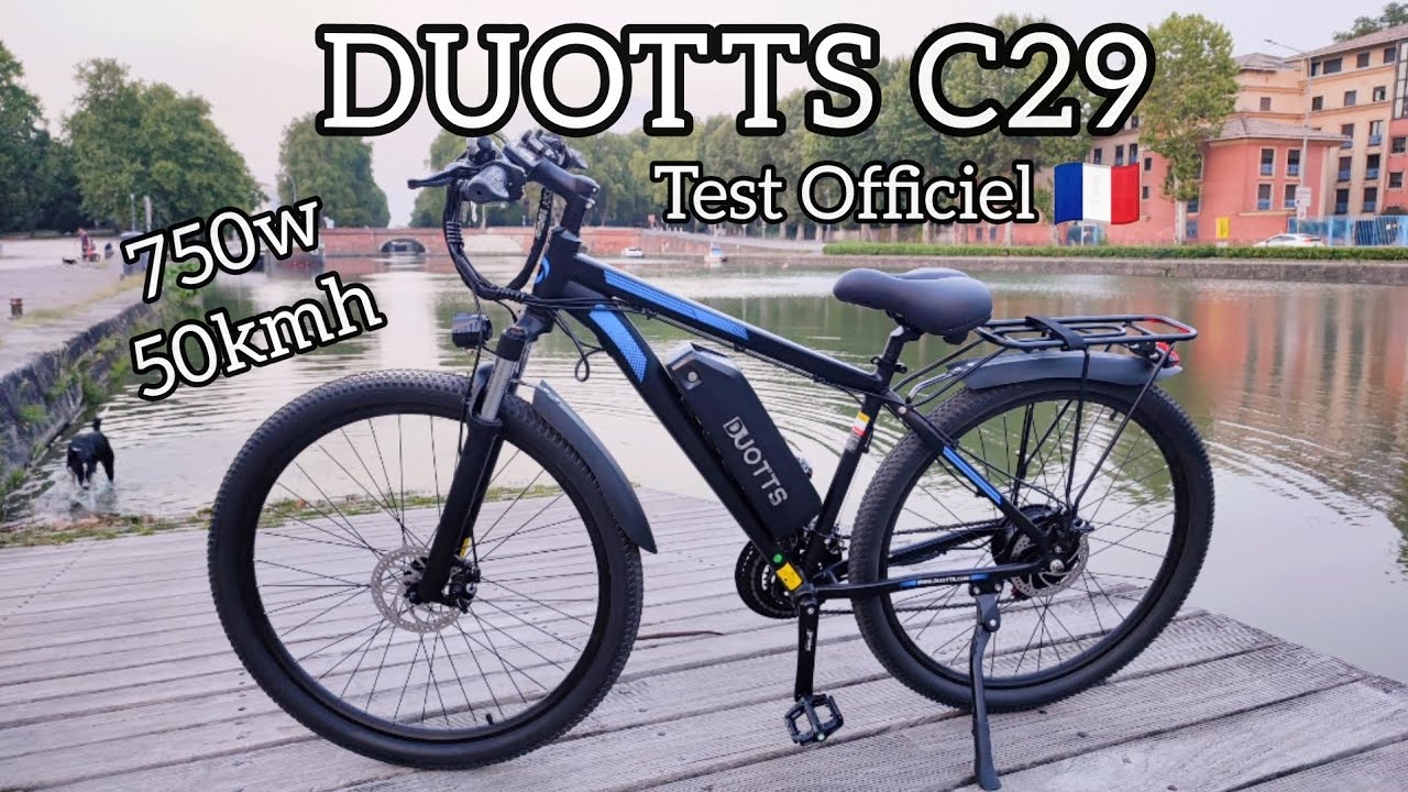 Test Complet: DUOTTS C29: Couple, Vmax et Confort Batterie 48v 15ah