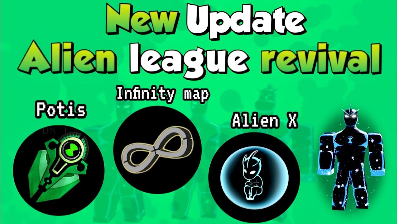 Alien league revival new update #roblox #ben10 