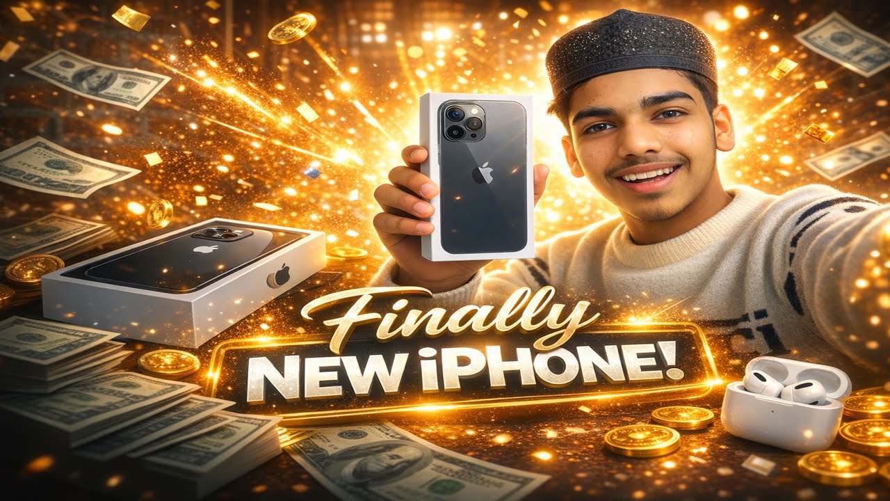 Finally New I Phone Le Liya 😍❤️ @souravjvlogs 