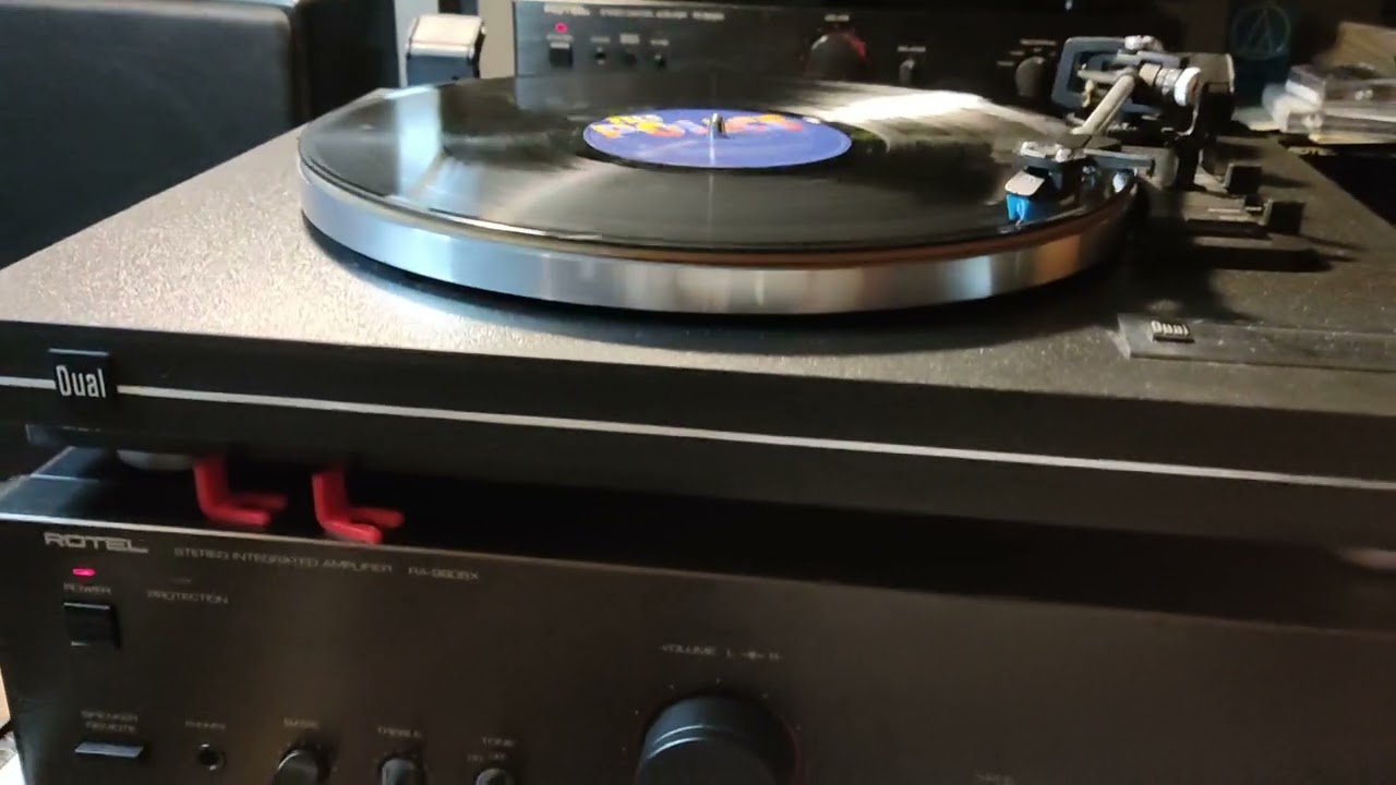 DUAL CS 455-1 with a new Audio Technica VM95C