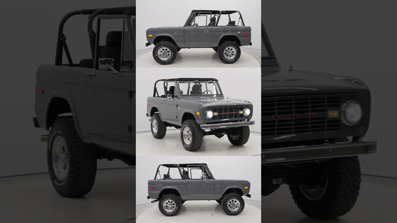 1972 Classic Ford Bronco | Velocity Signature Series | China Gray | No. 3713