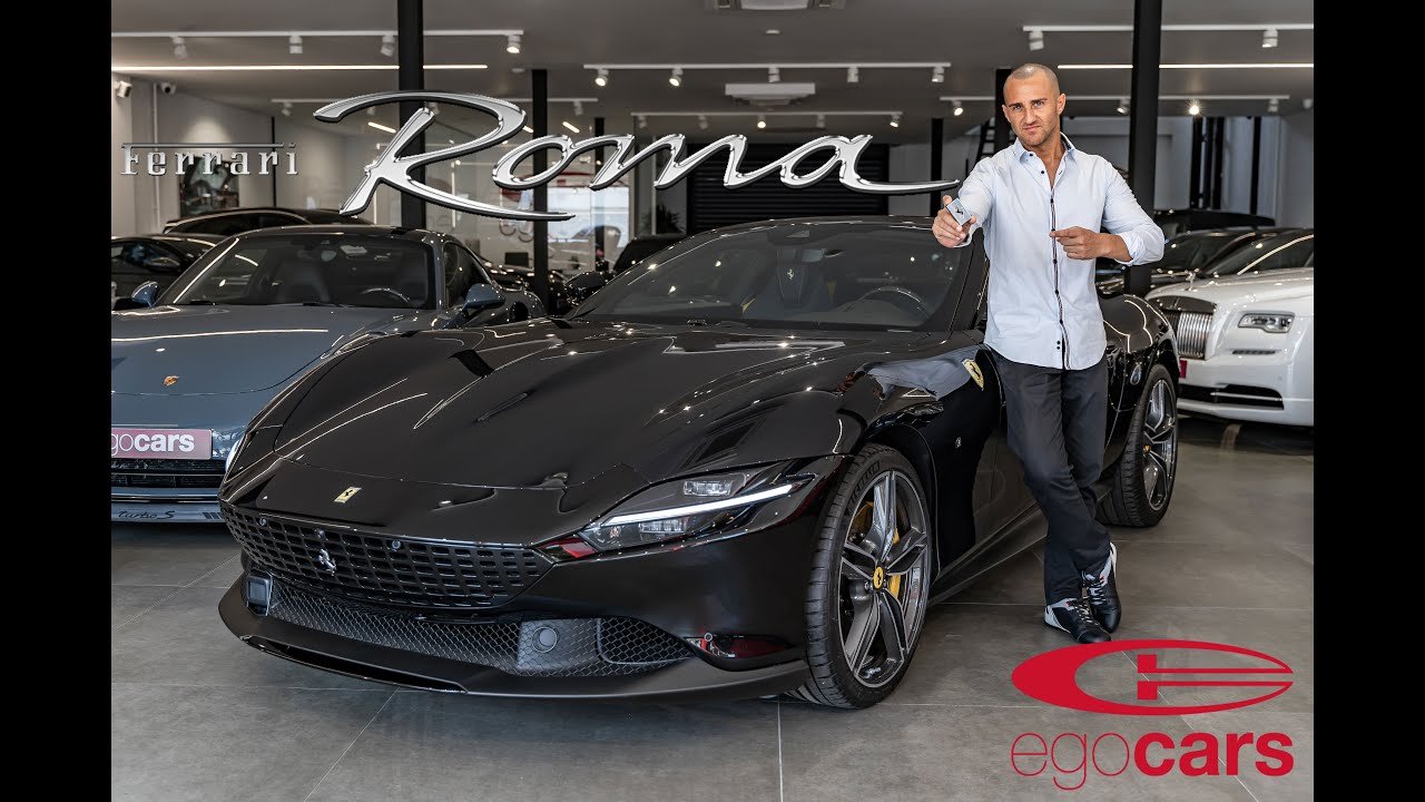 🔥 El nuevo Ferrari Roma Review Español (Nero Daytona)