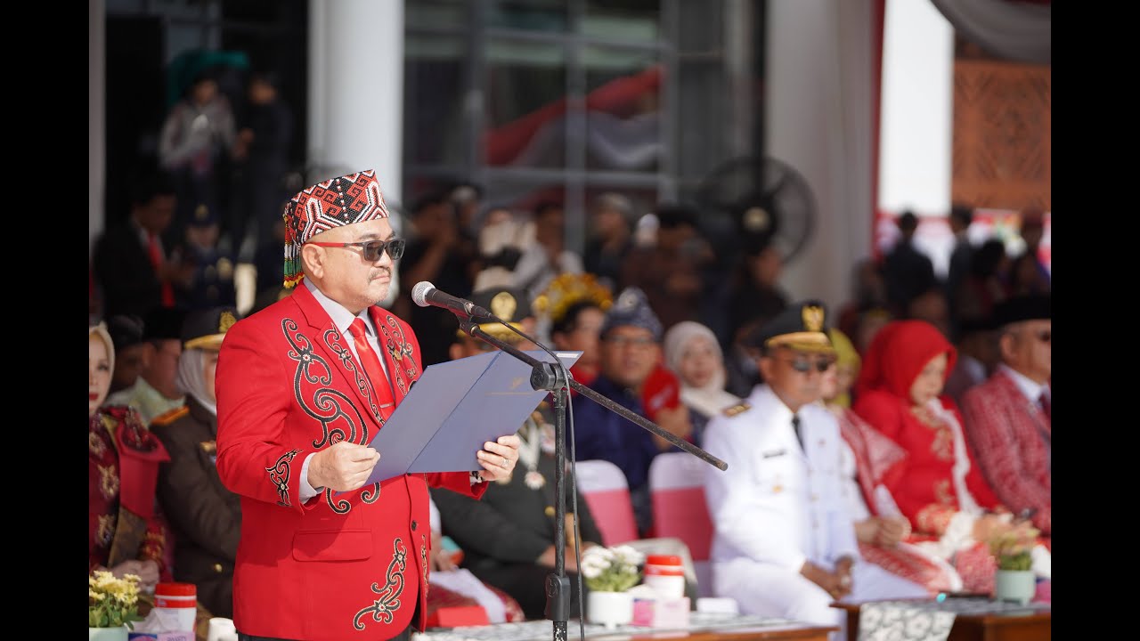 Pimpinan dan Anggota DPRD Kalbar Hadiri HUT Ke 80 RI