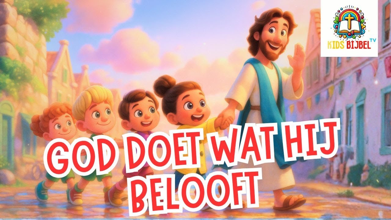 God Doet Wat Hij Belooft🎶- Een vrolijk christelijk kinderlied over Gods trouw!
