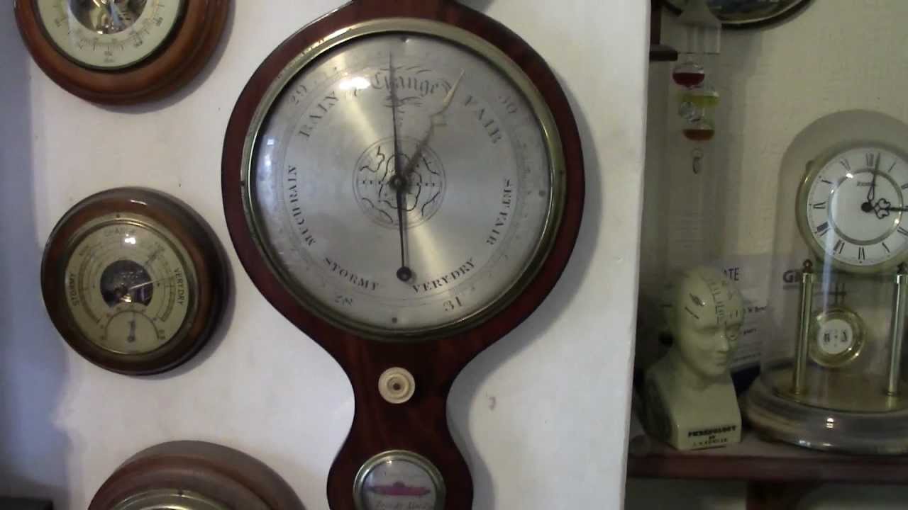 Wheel Barometer by Spelzini