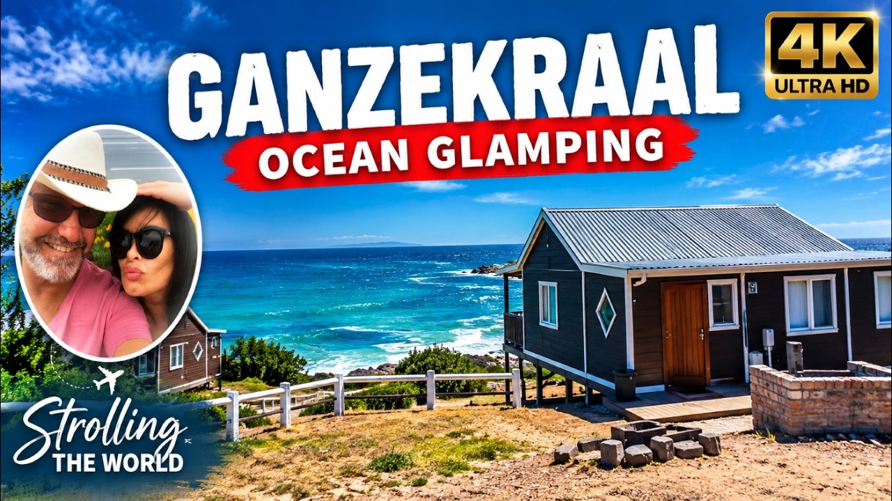 West Coast Camping in South Africa | Ganzekraal Coastal Resort 4K Tour