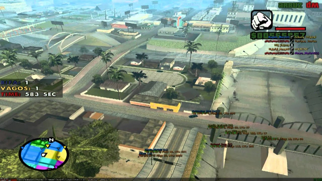 SAMP Arbuz DeathMatch Project [0.3z] (/capture)