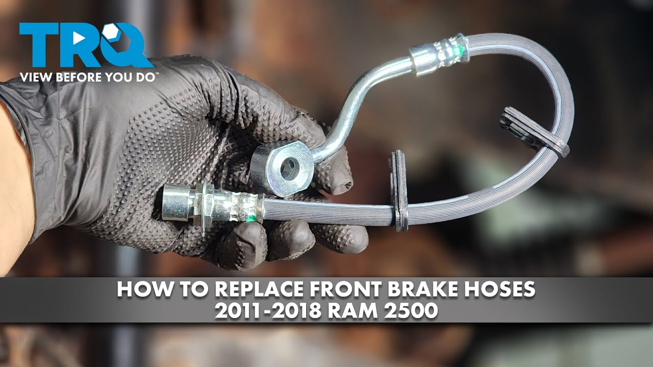 How to Replace Front Brake Hoses 2011-2018 Ram 2500