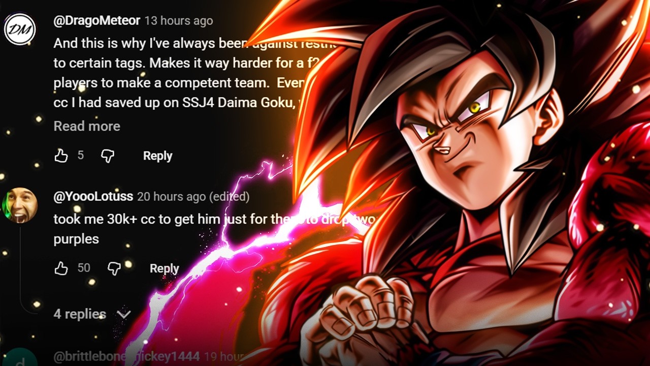 (Dragon Ball Legends) ОТВЕТЫ НА КОММЕНТАРИИ К ВЧЕРАШНЕМУ ВИДЕО ВЫЗВАЛИ ЖЕСТОКУЮ РЕАКЦИЮ!