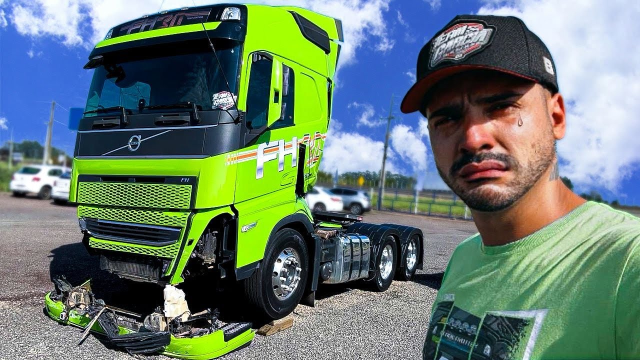 ENCONTREI MEU VOLVO DEPOIS DO ACIDENTE 😭