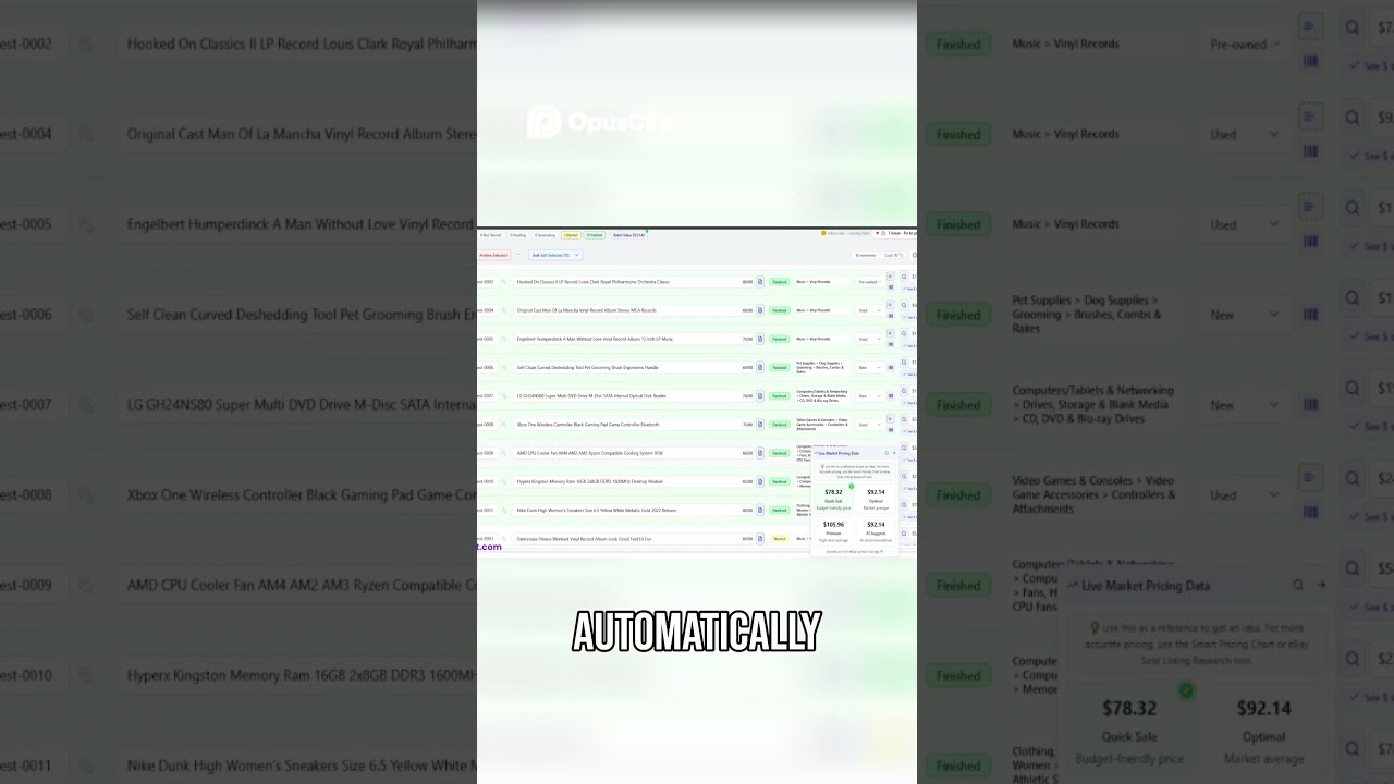 eBay Smart Pricing in Action | Auto-Fill Prices & Fix Missing Details ⚡ #ebayreseller #snap2list