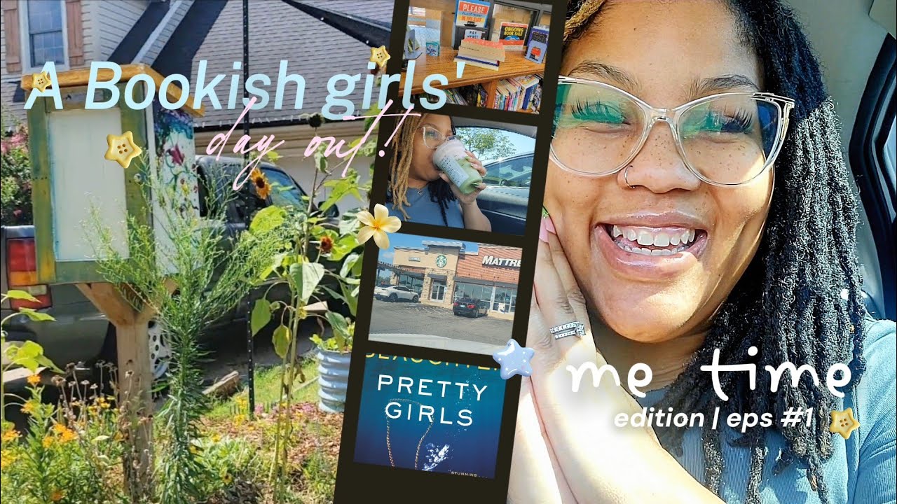 Bookish girls day out🌸free little libraries, budget finds, & first impressions of matcha🍵