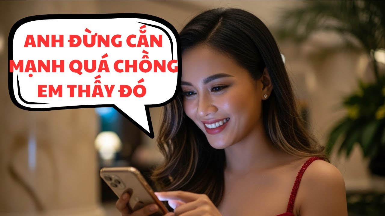 Tôi Sụp Đổ Khi Thấy Tin Nhắn “Anh Đừng Cắn Mạnh Quá” Hé Lộ Bí Mật Động Trời Vợ Ngoại Tình