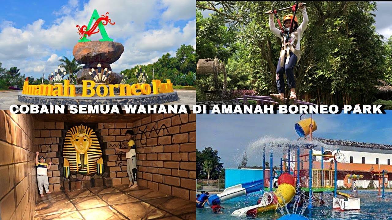 Serunya Cobain Semua Wahana di Amanah Borneo Park Banjarbaru