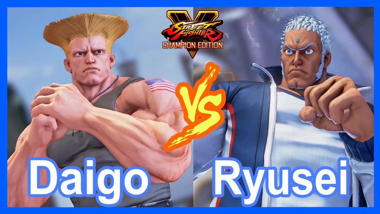 SFV Daigo (Guile) VS Ryusei (Urien)