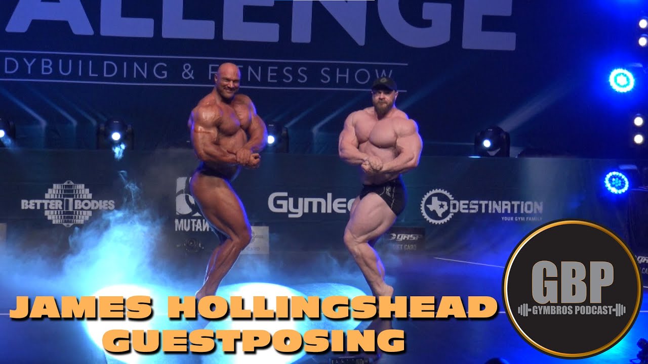 James Hollingshead guestposing at Better Bodies Challenge in Södertälje, Sweden