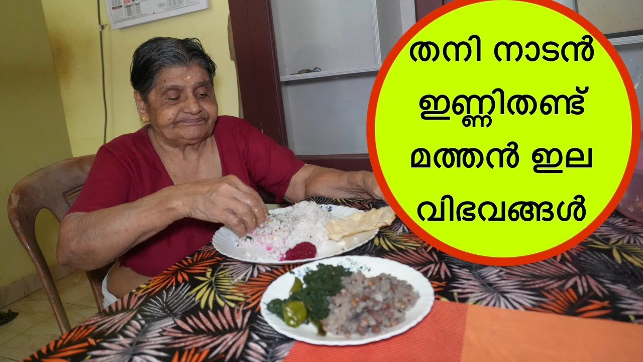 ഇണ്ണിതണ്ട് വൻപയർ തോരൻ മത്തൻ ഇല വിഭവങ്ങൾ/ തനി നാടൻ ഉച്ചയൂണ്/ organic vegetable lunch / innithandu 