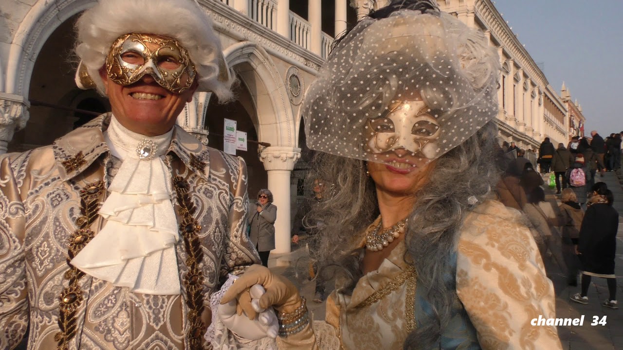VIDEO CARNAVAL DE VENISE 2020 PLACE SAINT MARC