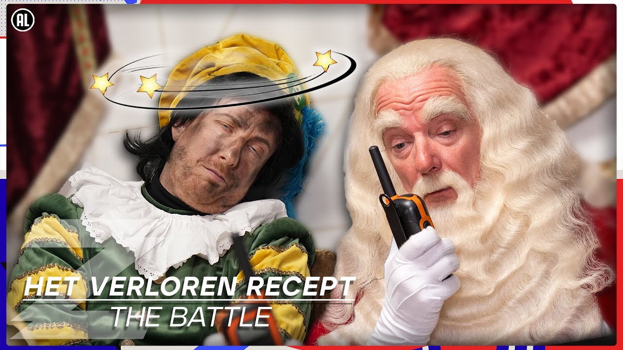SINTERKLAAS EN HET VERLOREN CHOCORECEPT!🍫😱 | Escaperoom Battle | Zappsport