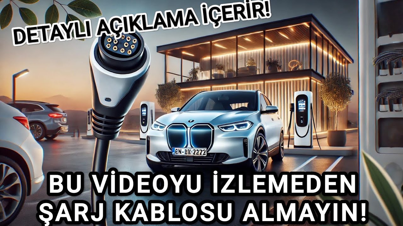 Elektrikli otomobil şarj kablosu alırken dikkat edilmesi gerekenler // IEC 62196 standardına dikkat!