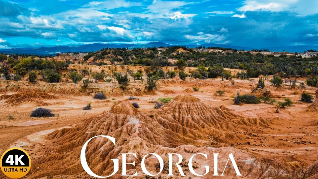 Georgia Scenic Relaxation | Serene Landscapes in 4K Video 60 FPS