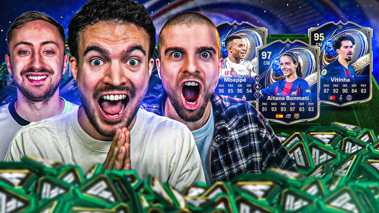 3ER ACCOUNT BATTLE 🏆 NEUER ACCOUNT! WER erreicht MEHR mit 100€ in 1 STUNDE zum TOTY 🔥🤯