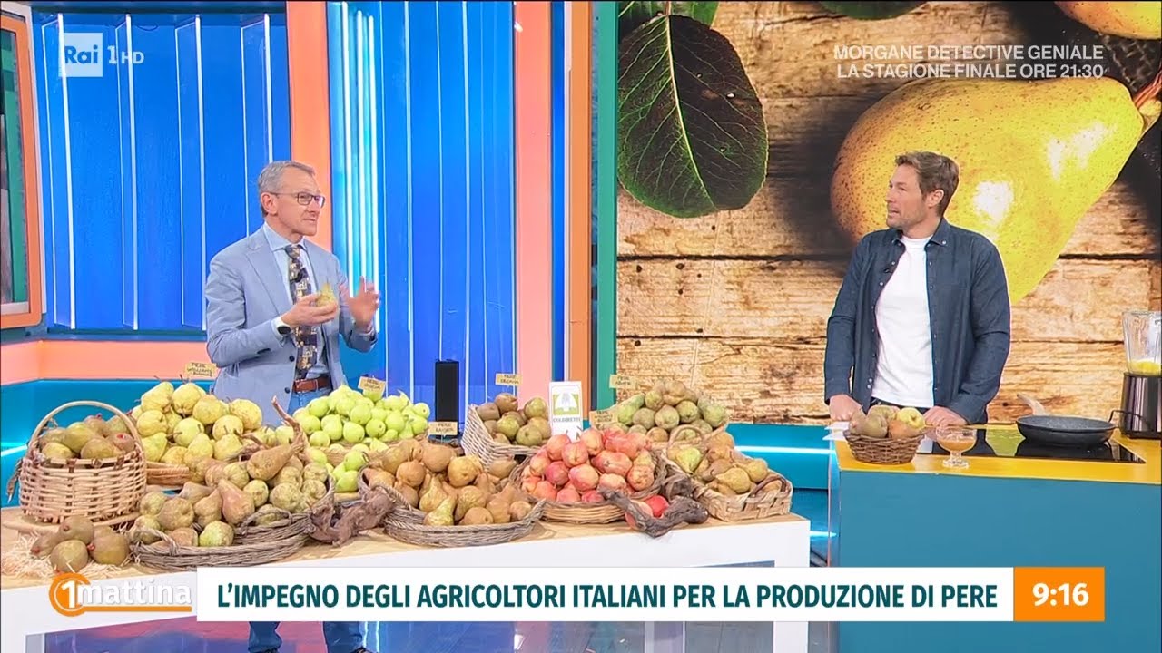 Pere italiane: sei varietà IGP - Unomattina 18/03/2026