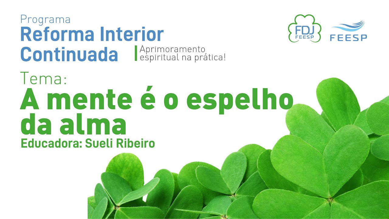 A MENTE &Eacute; O ESPELHO DA ALMA | SUELI RIBEIRO