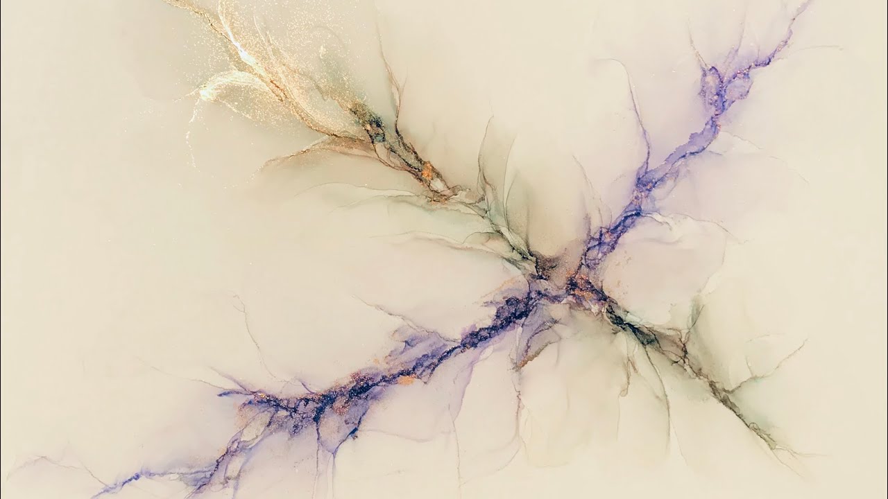 [20] Wispy Alcohol Ink Art Tutorial