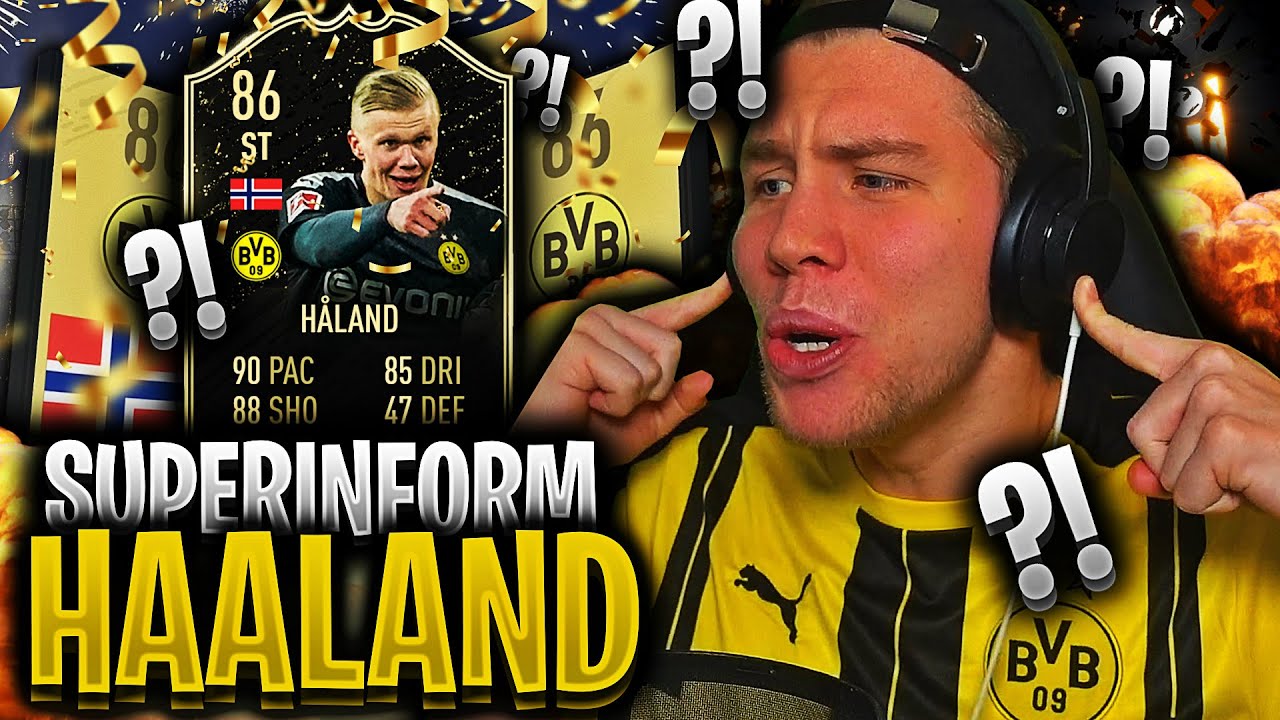 HAT-TRICK CHALLENGE med ERLING BRAUT HÅLAND sin DORTMUND INFORM 👀💥 *norges beste kort på spillet*