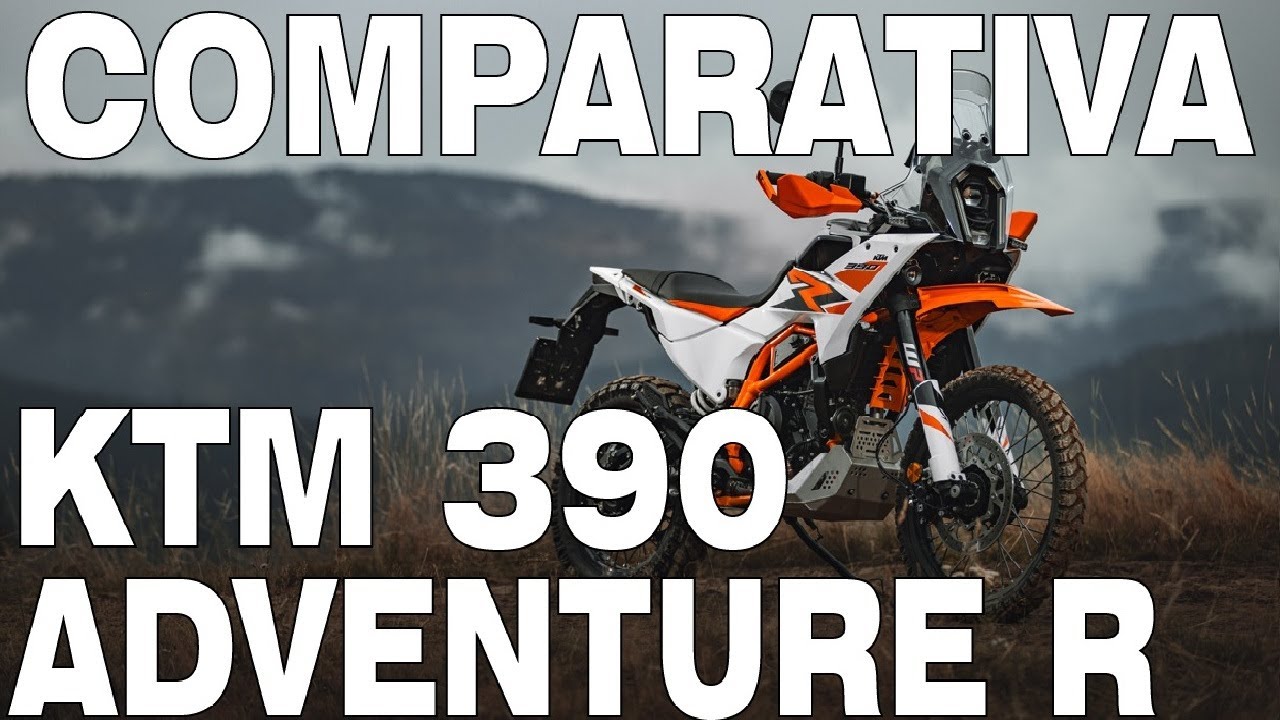 KTM  390 ADVENTURE R VS ADVENTURE X VS 450 MT VS HIMALAYAN 450 VS TRK 502X COMPARATIVA DE FICHA TECN