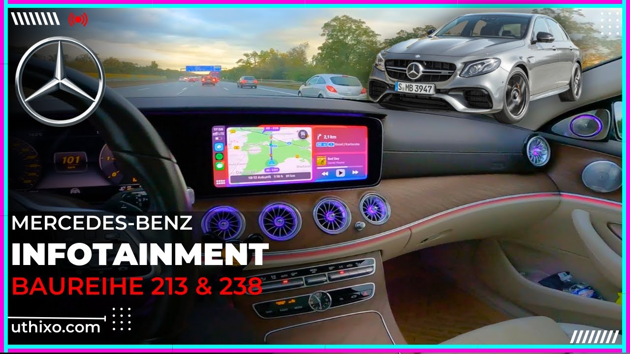 Mercedes-Benz W213 S213 | INFOTAINMENT Widescreen COMAND Online & Assistenzsysteme MBUX Carplay