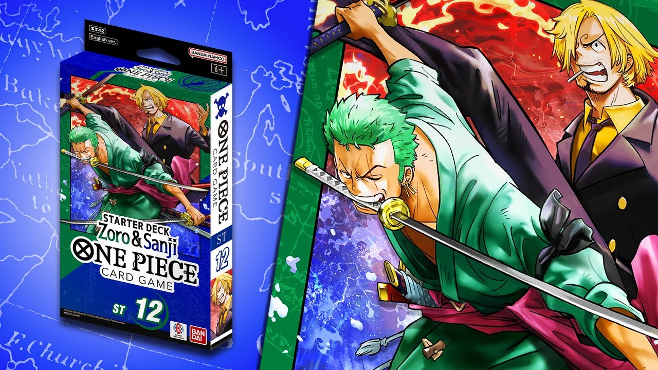O Novo Starter Deck One Piece Zoro E Sanji ST12! - Tiusam Cartas One Piece