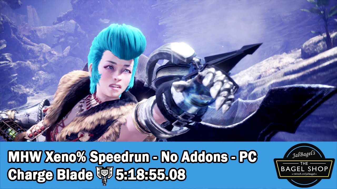 Charge Blade Speedrun - 5:18:55.08 MHW Xeno%