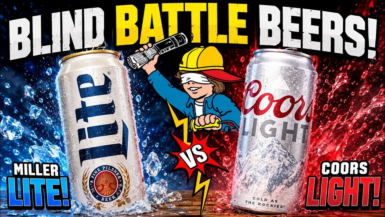Blind Battle Beers! Coors Light vs Miller Lite