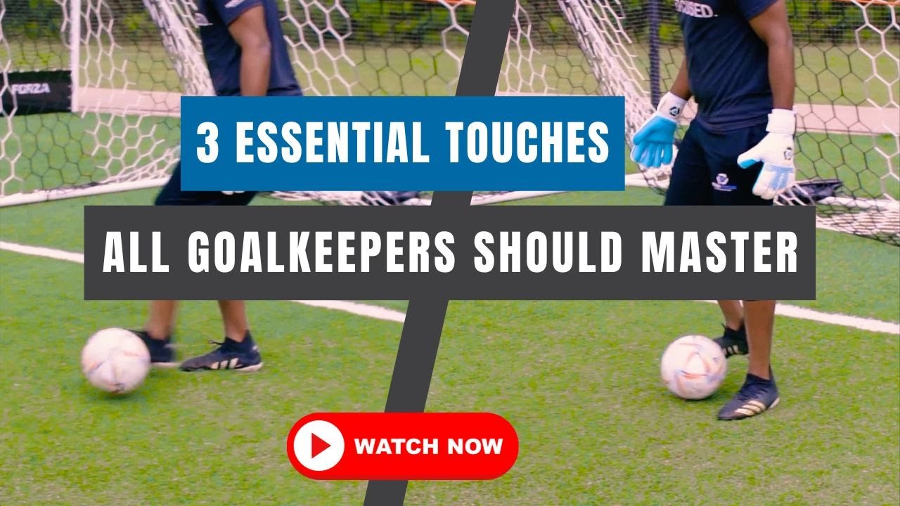 The 3 BEST TOUCHES for goalkeepers playing out of the back.