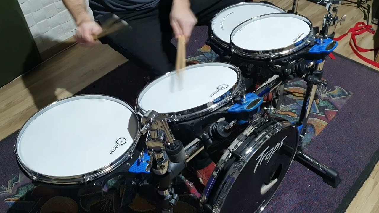 Traps drum set