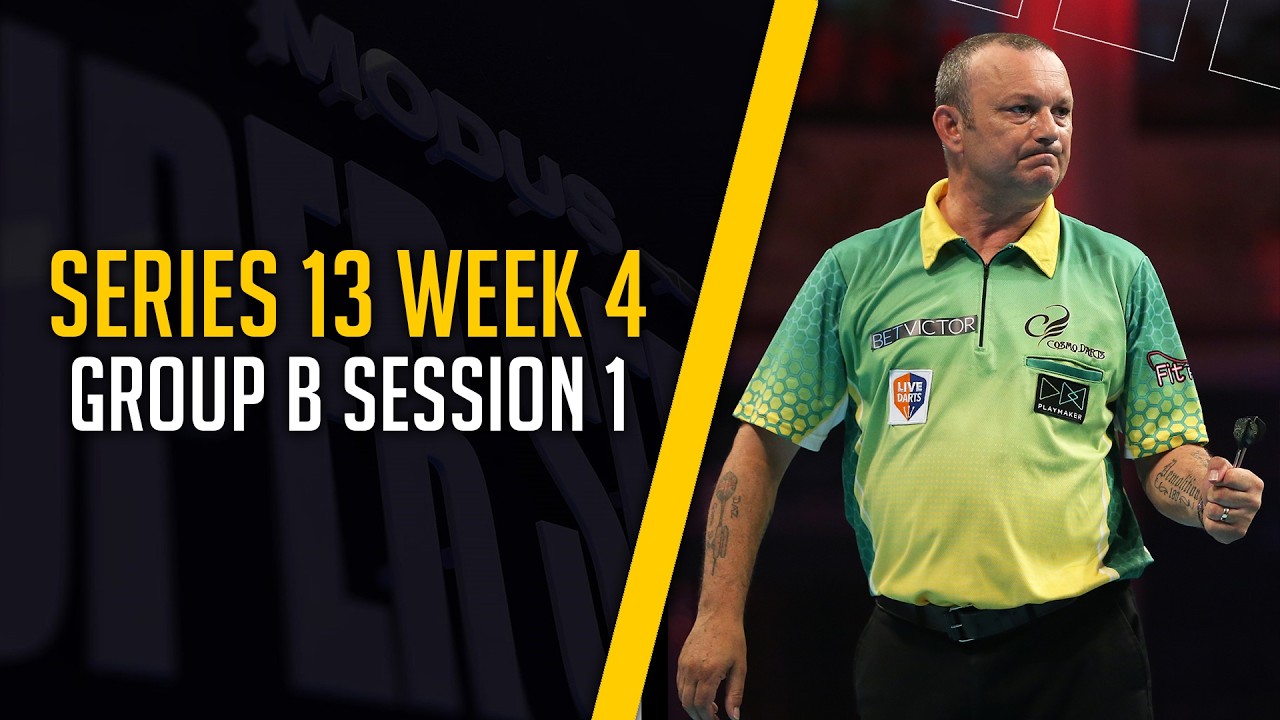 DARREN WEBSTER IS BACK!!🎯🏆 | Darts Highlights | Series 13 Week 4 Group B Session 1