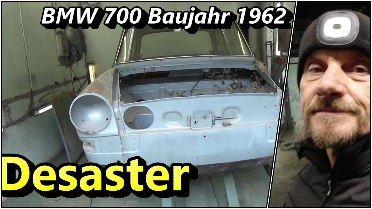 BMW 700 Bj 62 Rostarbeiten