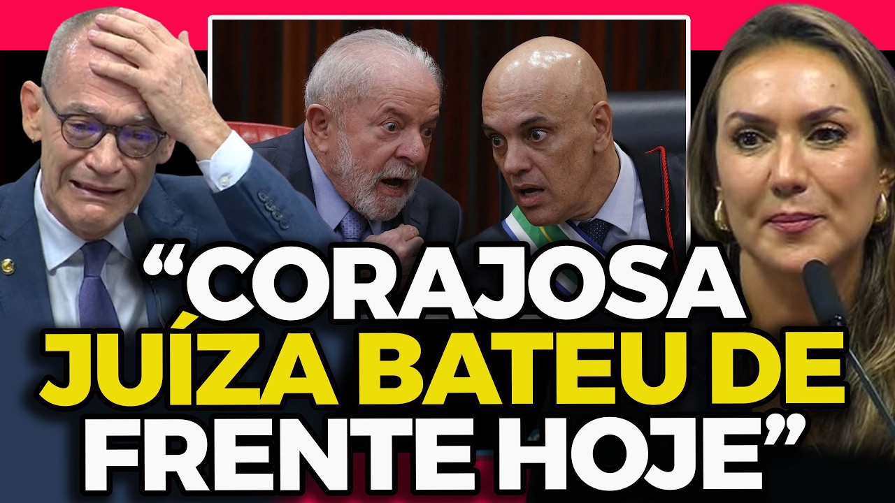 Corajosa juíza deu show de argumentações lógicas na CPI do crime organizado hoje