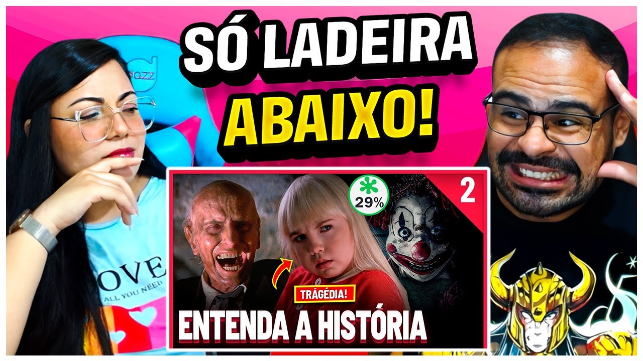 REACT CANAL PEEWEE | Saga Poltergeist | Entenda a História dos Filmes | PT.2