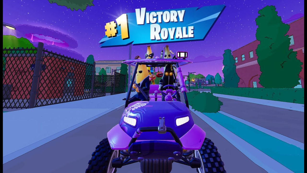 The Peely Squad Takes Over Fortnite Delulu!!!