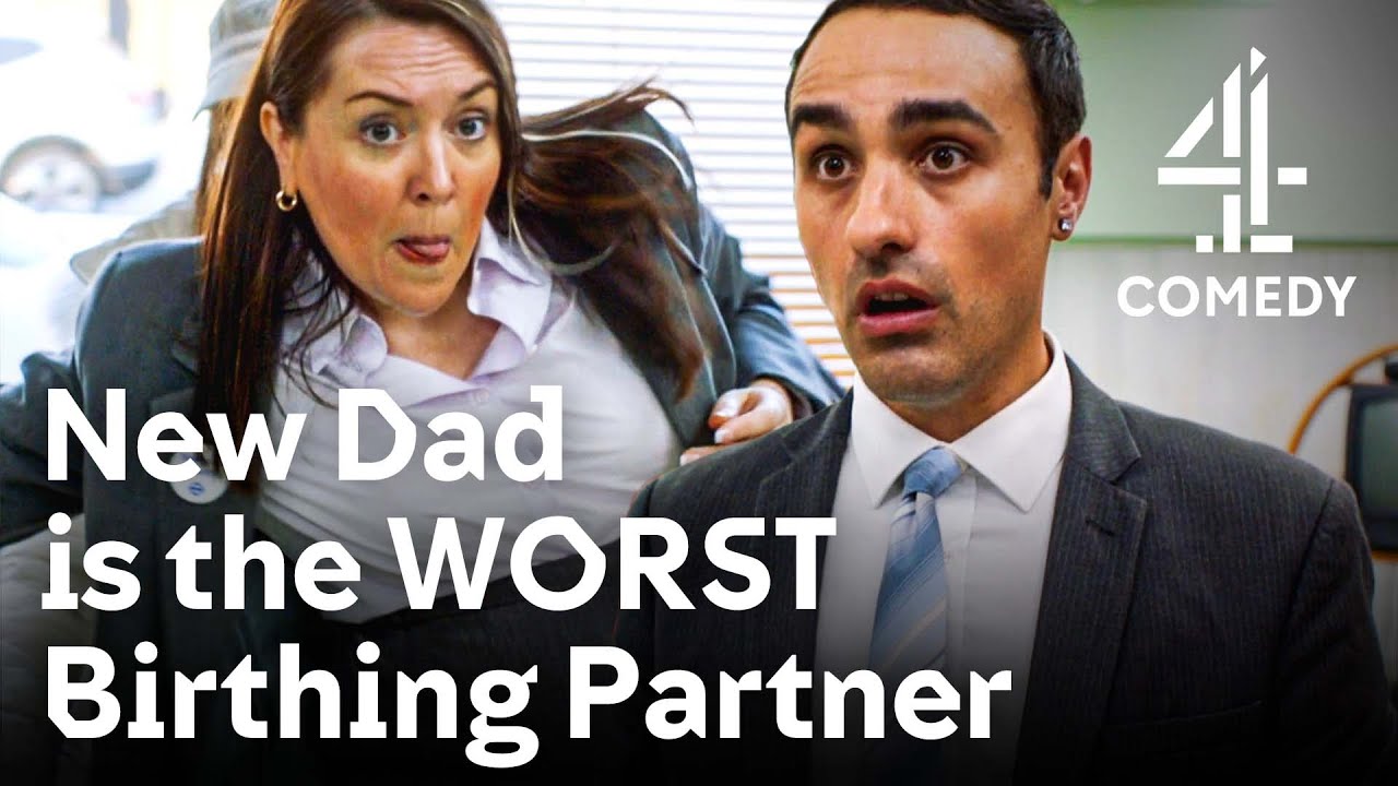 Being Useless At Being A Newborn Dad | Stath Lets Flats | Channel 4