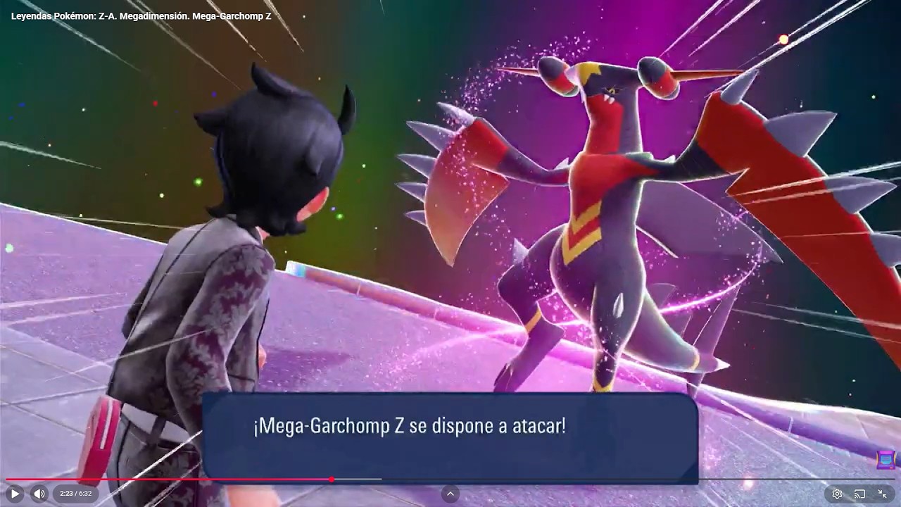 Leyendas Pokémon: Z-A. Megadimensión. Mega-Garchomp Z