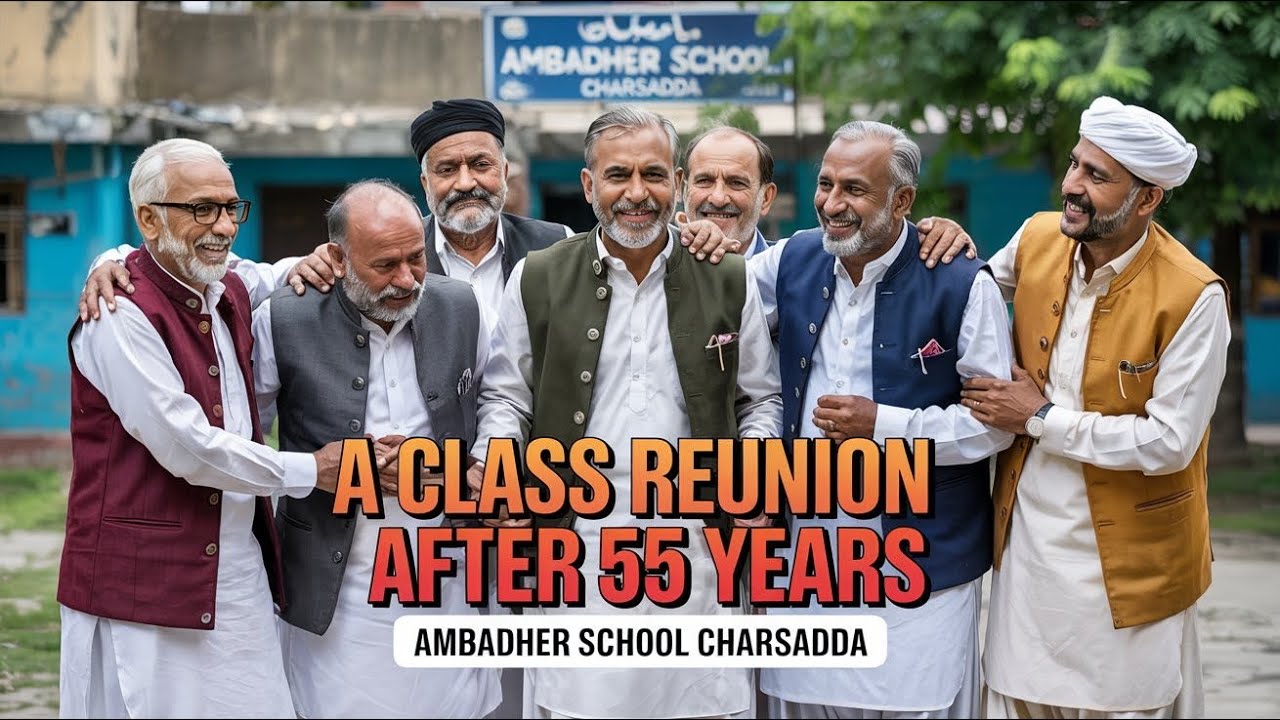 1970 Class Reunion • Meet up after 55 Years • Ambadher School Charsadda
